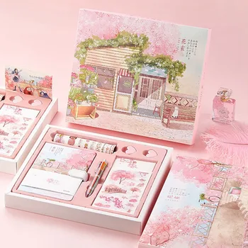 1Set Chinese Antiquity Style Portable Traveler Journal Notebook Stationery Set Gift Clips Stickers Tape Box
1Set Chinese Antiquity Style Portable Traveler Journal Notebook Stationery Set Gift Clips Stickers Tape Box