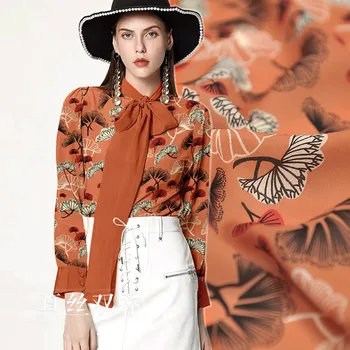 Natural silk double joe fabric cloth per meter 16mm width 113cm printed soft women's dress shirt fabric wholesale silk cloth
Natural silk double joe fabric cloth per meter 16mm width 113cm printed soft women's dress shirt fabric wholesale silk cloth
