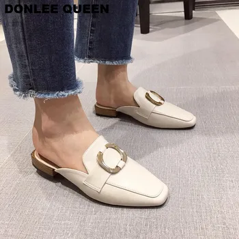 New Brand Mules Shoes Women Slides Slipper Elegant Ladies Slides Low Heel Outdoor Slipper Slides Summer Sandals Chaussure Female
New Brand Mules Shoes Women Slides Slipper Elegant Ladies Slides Low Heel Outdoor Slipper Slides Summer Sandals Chaussure Female