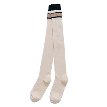 1 Pair Japanese Style Women Stockings Over Knee Anti Slip Fashion Long Thigh Soft Elastic Striped Cotton Blend Slim Cosplay Warm 
1 Pair Japanese Style Women Stockings Over Knee Anti Slip Fashion Long Thigh Soft Elastic Striped Cotton Blend Slim Cosplay Warm