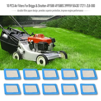 10 PCS Air Filters For Briggs & Stratton 491588 491588S 399959 5043D 17211-ZL8-000 
10 PCS Air Filters For Briggs & Stratton 491588 491588S 399959 5043D 17211-ZL8-000
