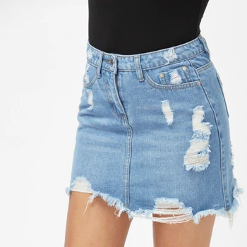 Summer new multi-purpose high waist A word line with holes washed fringed half-length denim skirt women denim skirt sexy jean
Summer new multi-purpose high waist A word line with holes washed fringed half-length denim skirt women denim skirt sexy jean