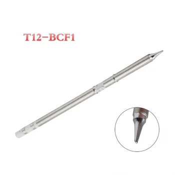 1PC T12-BCF1 Soldering Iron Tips for HAKKO T12 Handle LED Vibration Switch Soldering Rework Station FX-951 FX-952
1PC T12-BCF1 Soldering Iron Tips for HAKKO T12 Handle LED Vibration Switch Soldering Rework Station FX-951 FX-952