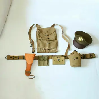 WWII WW2 US Army Officer Gear 1928 Haversack 1911 Holster Hatknapsack COMBINATION EQUIPMENT COLLECTION MILITARY WAR REENACTMENTS
WWII WW2 US Army Officer Gear 1928 Haversack 1911 Holster Hatknapsack COMBINATION EQUIPMENT COLLECTION MILITARY WAR REENACTMENTS