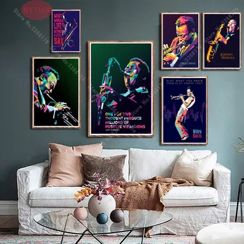 NT745 Gift John Coltrane Miles Davis jazz musician Star Poster Print Painting Wall Art Canvas Picture Living Home Room Decor
NT745 Gift John Coltrane Miles Davis jazz musician Star Poster Print Painting Wall Art Canvas Picture Living Home Room Decor