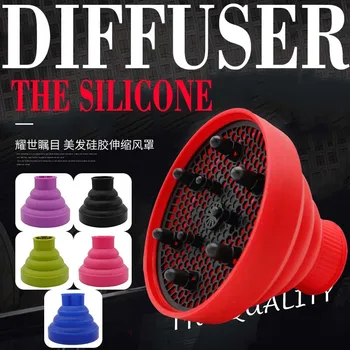 Hairdryer Diffuser Cover High Temperature Resistant Silica Gel Collapsible Hairdryer Accessories Hairdressing Salon Tools
Hairdryer Diffuser Cover High Temperature Resistant Silica Gel Collapsible Hairdryer Accessories Hairdressing Salon Tools