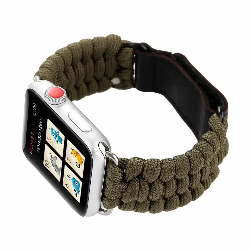 New CACKOIE Braided Velcro Strap for Apple Series 5 4 44mm 40mm for iWatch 321 38mm 42mm
New CACKOIE Braided Velcro Strap for Apple Series 5 4 44mm 40mm for iWatch 321 38mm 42mm