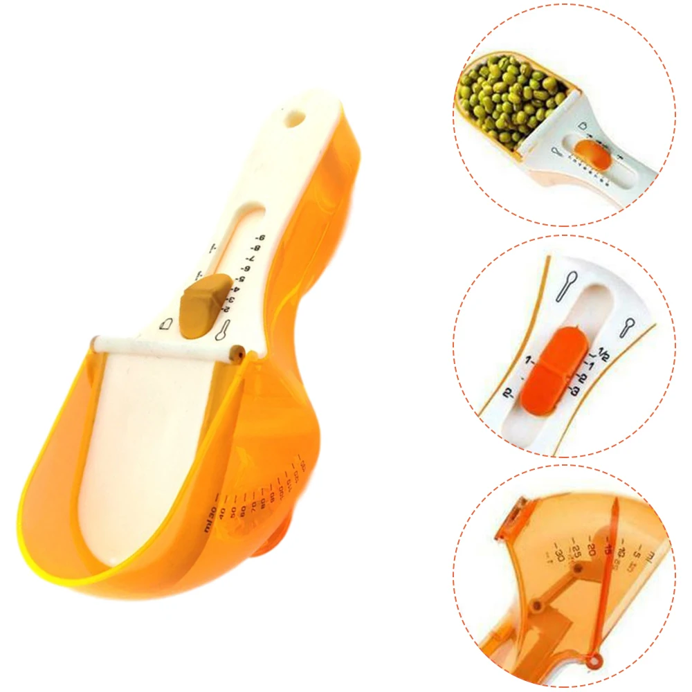 Large Scale Adjustable Measuring Spoon Sugar Cake Baking Spoon Multifunction Seasoning Tool Kitchen Gadget Baking Measuring Tool
Large Scale Adjustable Measuring Spoon Sugar Cake Baking Spoon Multifunction Seasoning Tool Kitchen Gadget Baking Measuring Tool