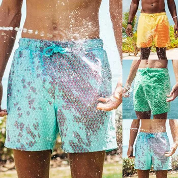 Magical Change Color Board Shorts Summer Men Swimming Trunks Swimwear Swimsuit Quick Dry Bathing Shorts Beach Pant Dropshipping
Magical Change Color Board Shorts Summer Men Swimming Trunks Swimwear Swimsuit Quick Dry Bathing Shorts Beach Pant Dropshipping