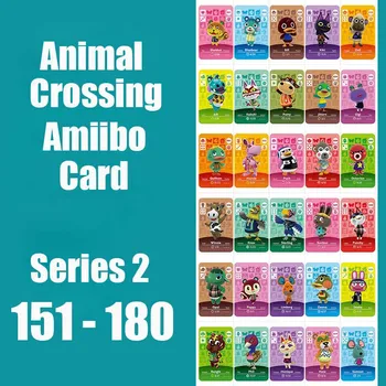 Series 2 #151-180 Animal Crossing Cards Amiibo Card Work for NS 3DS Games Animal Cards New Leaf Switch
Series 2 #151-180 Animal Crossing Cards Amiibo Card Work for NS 3DS Games Animal Cards New Leaf Switch