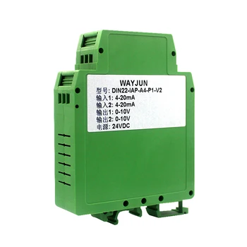 Two in Two Out Voltage and Current Signal Isolator 0-75mv 0-5V 0-10V Transmitter One in Two
Two in Two Out Voltage and Current Signal Isolator 0-75mv 0-5V 0-10V Transmitter One in Two
