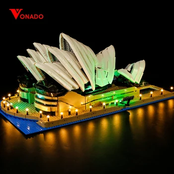 LED light up kit Compatible for lego 10234 17003 City Series Sydney Opera House building bricks (only light with Battery box) 
LED light up kit Compatible for lego 10234 17003 City Series Sydney Opera House building bricks (only light with Battery box)