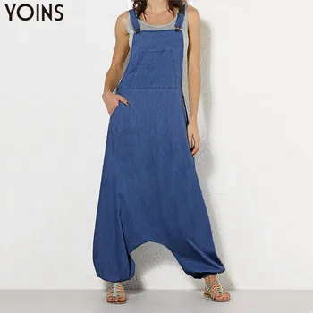 YOINS Wide Leg Pants Rompers Womens Jumpsuit Plus Size Pantalon 2020 Fashion Casual Loose Drop Crotch Loose Baggy Overalls
YOINS Wide Leg Pants Rompers Womens Jumpsuit Plus Size Pantalon 2020 Fashion Casual Loose Drop Crotch Loose Baggy Overalls
