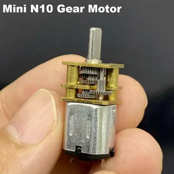 Mini N10 Full Metal Gearbox Gear Reducer Motor DC 3V-5V 100RPM Slow Speed DIY Robot/ Toy Car Boat/Smart Lock
Mini N10 Full Metal Gearbox Gear Reducer Motor DC 3V-5V 100RPM Slow Speed DIY Robot/ Toy Car Boat/Smart Lock