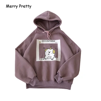 MERRY PRETTY Women's Hooded Sweatshirts Cartoon Dog Harajuku Print Hoodies Winter Plus Velvet Drawstring Cute Pullover Tracksuit
MERRY PRETTY Women's Hooded Sweatshirts Cartoon Dog Harajuku Print Hoodies Winter Plus Velvet Drawstring Cute Pullover Tracksuit