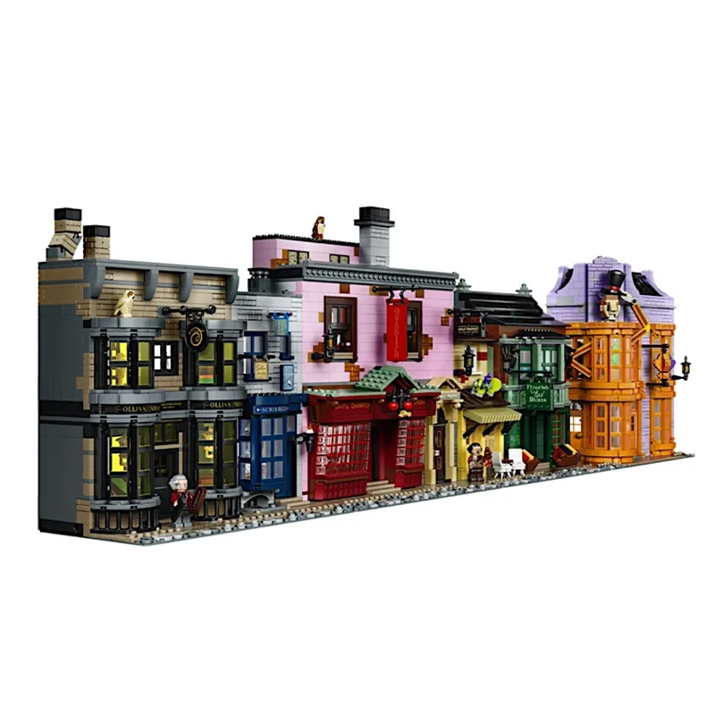 5544 pcs city street view Diagonal Alley MOC model building blocks DIY education kids toys for friend children gifts
5544 pcs city street view Diagonal Alley MOC model building blocks DIY education kids toys for friend children gifts