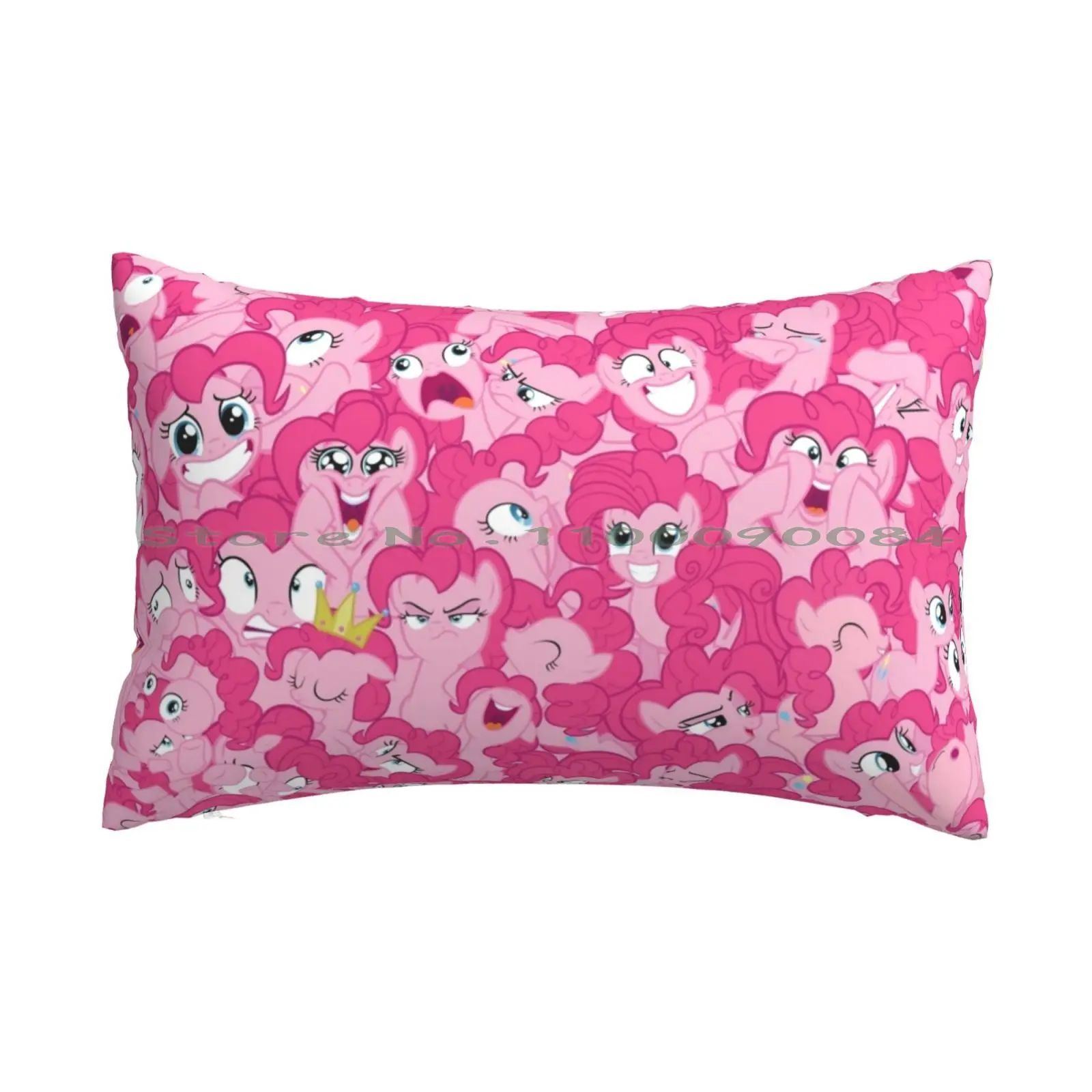 

Pinkie Pie Mess Pillow Case 20x30 50*75 Sofa Bedroom Pinkie Pie My Little Brony Vector Tardifice Long Rectangle Pillowcover