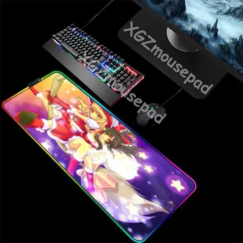 XGZ Large RGB Mouse Pad Black Delicate Lock Edge Anime Christmas Cute Girl Computer Desk Mat Rubber Non-slip 900x400 / 800x300
XGZ Large RGB Mouse Pad Black Delicate Lock Edge Anime Christmas Cute Girl Computer Desk Mat Rubber Non-slip 900x400 / 800x300