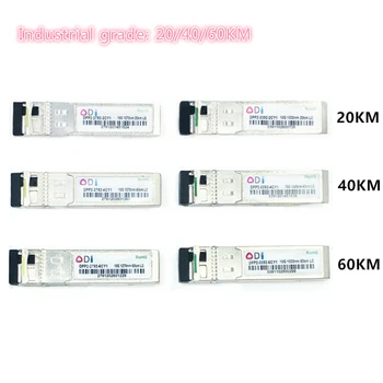SFP 10G LC 20/40/60KM 1270nm/1330nm Single Fiber SFP Optical Module SFP Transceiver Industrial grade -40-85 Celsius for switch
SFP 10G LC 20/40/60KM 1270nm/1330nm Single Fiber SFP Optical Module SFP Transceiver Industrial grade -40-85 Celsius for switch