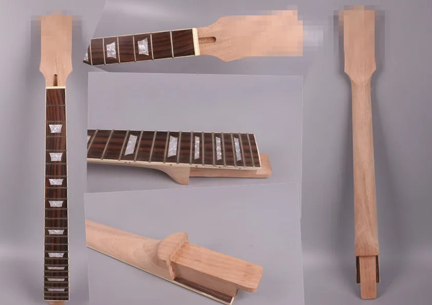 24,75 дюйма 1 шт. Электрогитара шеи твердой древесины розы гриф 22 лада 001 # 
24,75 дюйма 1 шт. Электрогитара шеи твердой древесины розы гриф 22 лада 001 #