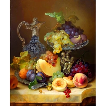 Still Life Fruits 5D Diamond Embroidery Crystals Full Diamond Mosaic Picture Pasted Cross Stitch Needlework Wedding Decor WG1819 
Still Life Fruits 5D Diamond Embroidery Crystals Full Diamond Mosaic Picture Pasted Cross Stitch Needlework Wedding Decor WG1819