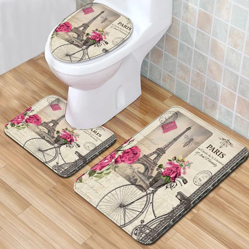 The London Wind 3pcs/lot Bathroom Rugs and Mat Set Anti Slip Bath Mat 3D Toillete Carpet Eco-Friendly Kitchen Blanket Doormats
The London Wind 3pcs/lot Bathroom Rugs and Mat Set Anti Slip Bath Mat 3D Toillete Carpet Eco-Friendly Kitchen Blanket Doormats