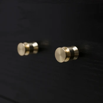 Nordic Brass Knob Golden/Black Drawer Pulls Minimalist Wardrobe Cabinet Brass Single Hole Small Furniture Handle
Nordic Brass Knob Golden/Black Drawer Pulls Minimalist Wardrobe Cabinet Brass Single Hole Small Furniture Handle