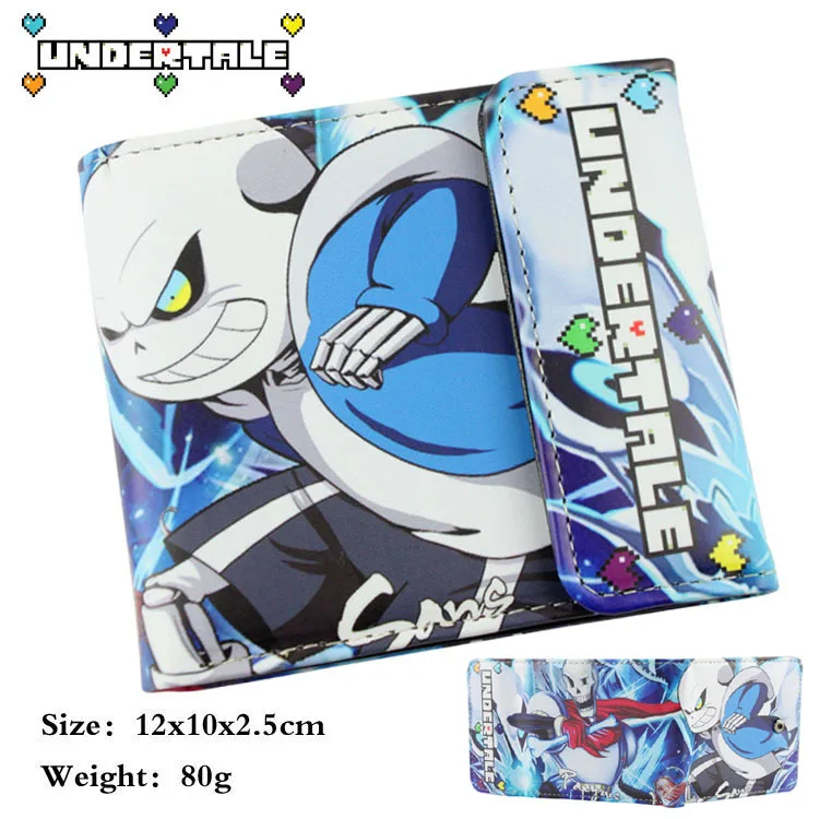 Undertale Short Anime Wallet Female Male Solid Color PU Leather Business Purse Phone Money Pocket
Undertale Short Anime Wallet Female Male Solid Color PU Leather Business Purse Phone Money Pocket