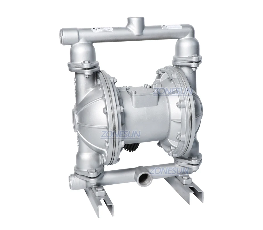 ZONESUN Pneumatic Filling Diaphragm Pump ZS-QBY-K25 Mini Air Operated