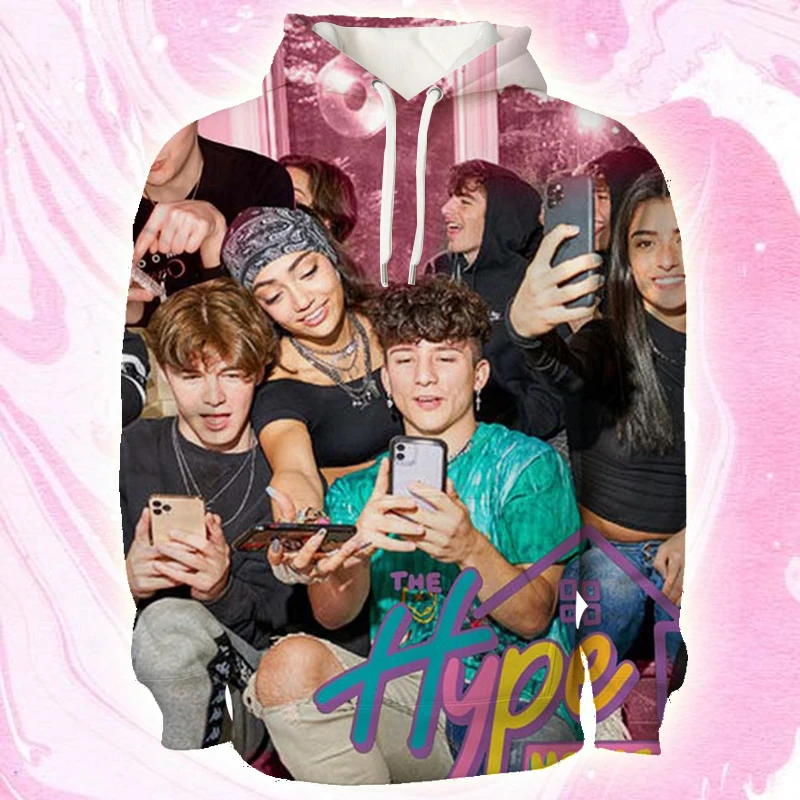 The Hype House 3D Printing Hoodies Man Woman Cool Pullover Tops Sell Popular Hoodies Beautiful Newest Hoodie Unisex Long Sleeve
The Hype House 3D Printing Hoodies Man Woman Cool Pullover Tops Sell Popular Hoodies Beautiful Newest Hoodie Unisex Long Sleeve