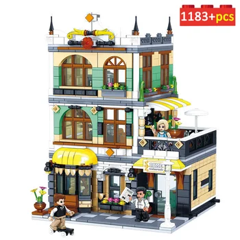 City Series Street View European Houses Rome Restaurant Store Building Blocks Creator City Architecture Bricks Toy For Kid Adult
City Series Street View European Houses Rome Restaurant Store Building Blocks Creator City Architecture Bricks Toy For Kid Adult