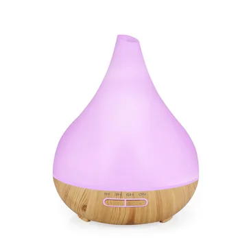 400ml Wood Grain Aroma Diffuser Essential Oil Diffuser with Cool Mist and 7 Changing Colors Light Humidifier
400ml Wood Grain Aroma Diffuser Essential Oil Diffuser with Cool Mist and 7 Changing Colors Light Humidifier