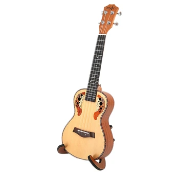 Ukulele 23 Inch Concert Ukulele 4 String Hawaiian Guitar Ingman Spruce Panel Grape Hole
Ukulele 23 Inch Concert Ukulele 4 String Hawaiian Guitar Ingman Spruce Panel Grape Hole