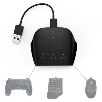 Mouse Adapter for PS3/PS4/switch/XBOXONE/XBOX360 Mouse Keyboard Converter Wired Handle Converter
Mouse Adapter for PS3/PS4/switch/XBOXONE/XBOX360 Mouse Keyboard Converter Wired Handle Converter