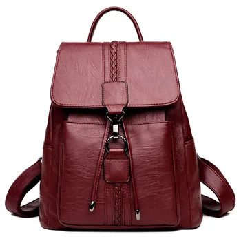 Luxury Women Backpack High Capacity Leather Backpacks Multifunction School Bags for Teenage Girls 2020 Women Bagpack Mochila Sac
Luxury Women Backpack High Capacity Leather Backpacks Multifunction School Bags for Teenage Girls 2020 Women Bagpack Mochila Sac