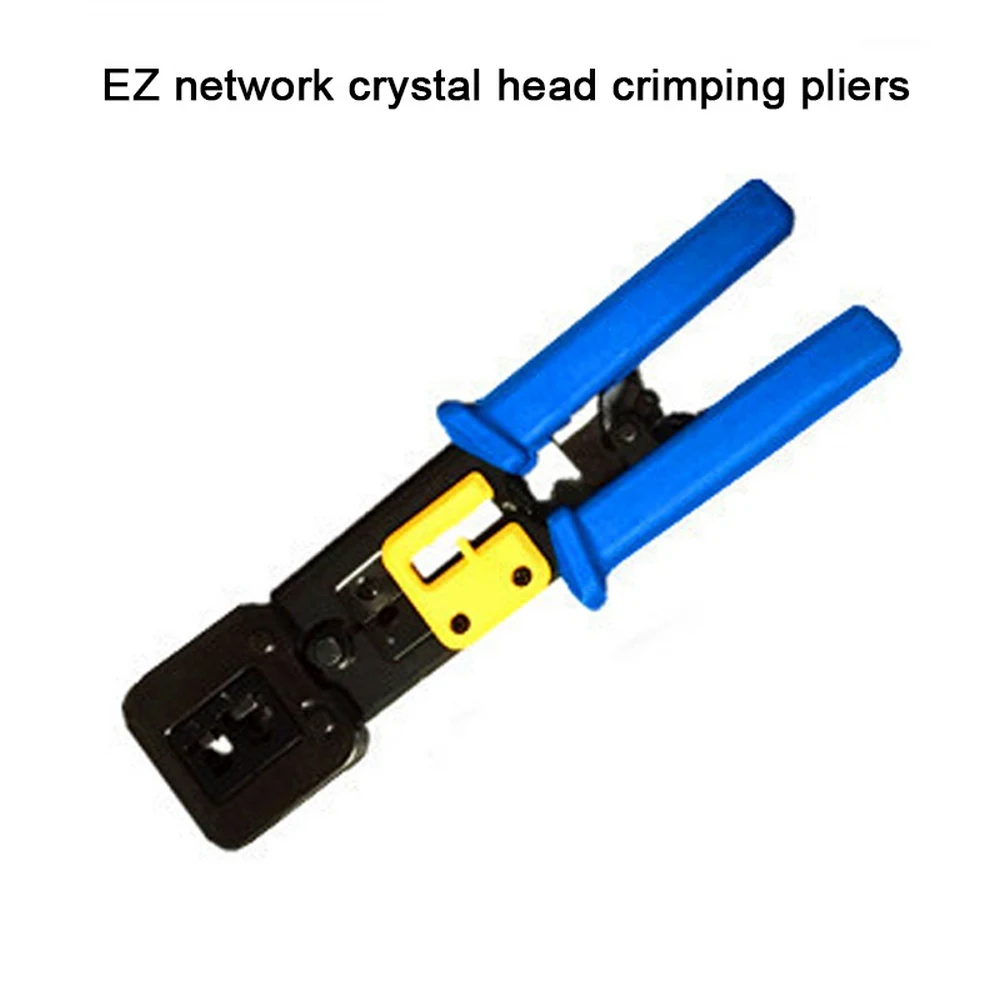 Multi-function Through Hole Network Cable Pliers Manual Network Tool Pliers EZ RJ45 Cable Stripper Crimping Pliers Hand Tools
Multi-function Through Hole Network Cable Pliers Manual Network Tool Pliers EZ RJ45 Cable Stripper Crimping Pliers Hand Tools