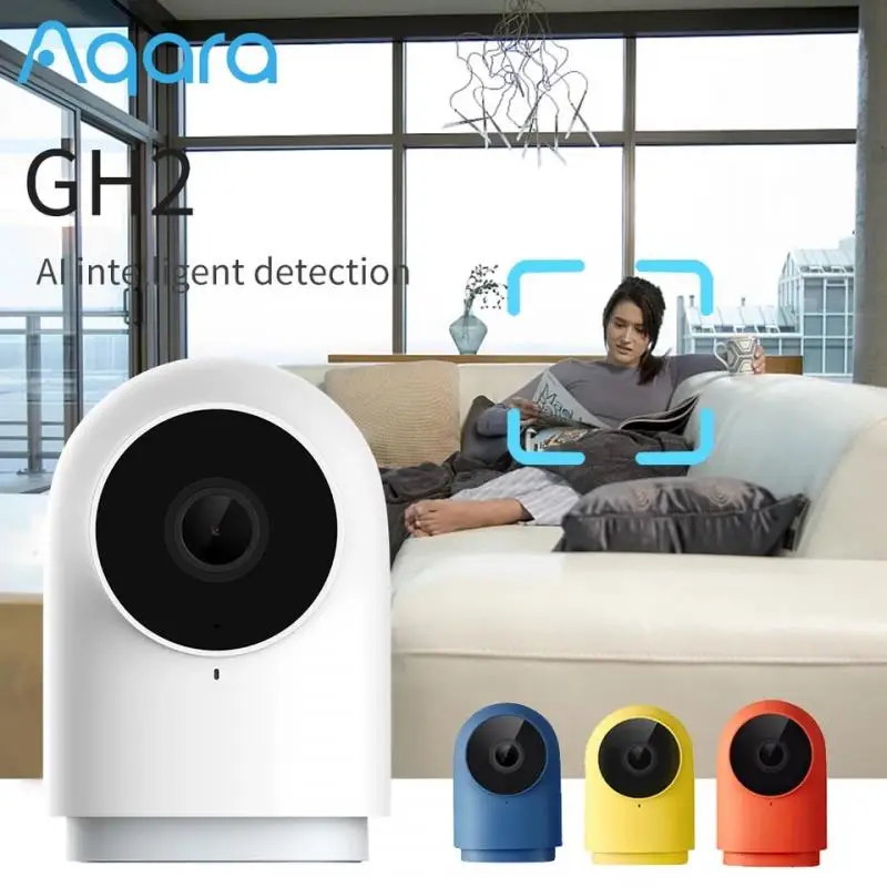 Aqara G2H Zigbee 1080P HD Smart Camera For Apple HomeKit APP Remote Monitor Night Vision Smart Home Mini Camera mijia Original
Aqara G2H Zigbee 1080P HD Smart Camera For Apple HomeKit APP Remote Monitor Night Vision Smart Home Mini Camera mijia Original