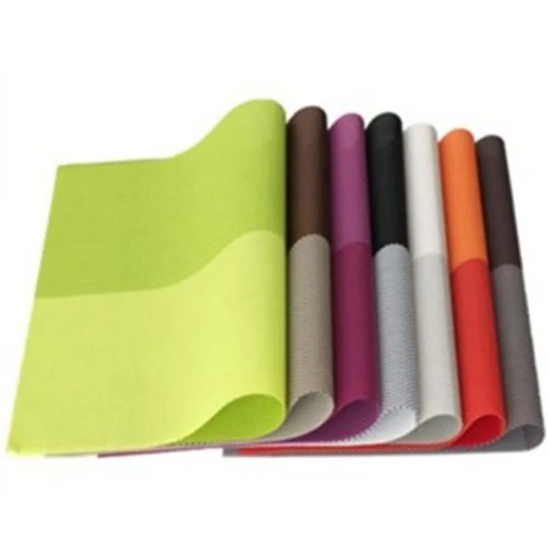 High Quality PVC Non-slip RectangleS Stripe Waterproof Placemats Oil-proof Heat Insulation Table Coasters Kitchen Dining Table
High Quality PVC Non-slip RectangleS Stripe Waterproof Placemats Oil-proof Heat Insulation Table Coasters Kitchen Dining Table