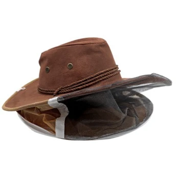 

Beekeeping Hat Export-Oriented Beekeeping Tool Model Cowboy Bee Preventing Cap Bee Hat Classic Shape Bee Breeding