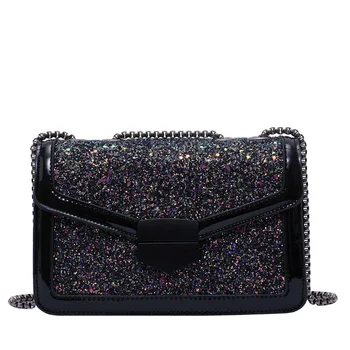 Retro Messenger bags 2020 spring new wave of female wild sequined party bag fashion chain shoulder bag
Retro Messenger bags 2020 spring new wave of female wild sequined party bag fashion chain shoulder bag