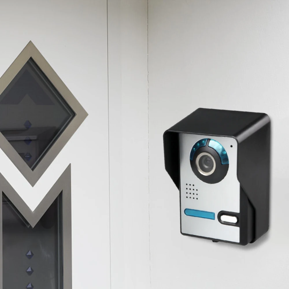 7 Inch Wired Video Doorbell Intercom Security System with 1 Monitor door camera infared ir home apartment video doorphone
7 Inch Wired Video Doorbell Intercom Security System with 1 Monitor door camera infared ir home apartment video doorphone