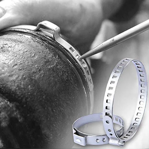 Car Parts CV Boot Clamp 8mm Width Adjustable Crimp Joint Replacement Car High Quality For Rubber CV Joint Boot
Car Parts CV Boot Clamp 8mm Width Adjustable Crimp Joint Replacement Car High Quality For Rubber CV Joint Boot