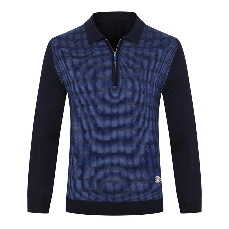 Billionaire Sweater wool men's 2019 new Business casual zipper warm elasticity England embroidery big size M-6XL free shipping
Billionaire Sweater wool men's 2019 new Business casual zipper warm elasticity England embroidery big size M-6XL free shipping
