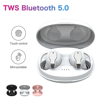 Wireless Headphones Touch Control HIFI 9D TWS Bluetooth 5.0 Stereo Earbuds Sports Waterproof Earphones Headsets with Microphone 
Wireless Headphones Touch Control HIFI 9D TWS Bluetooth 5.0 Stereo Earbuds Sports Waterproof Earphones Headsets with Microphone
