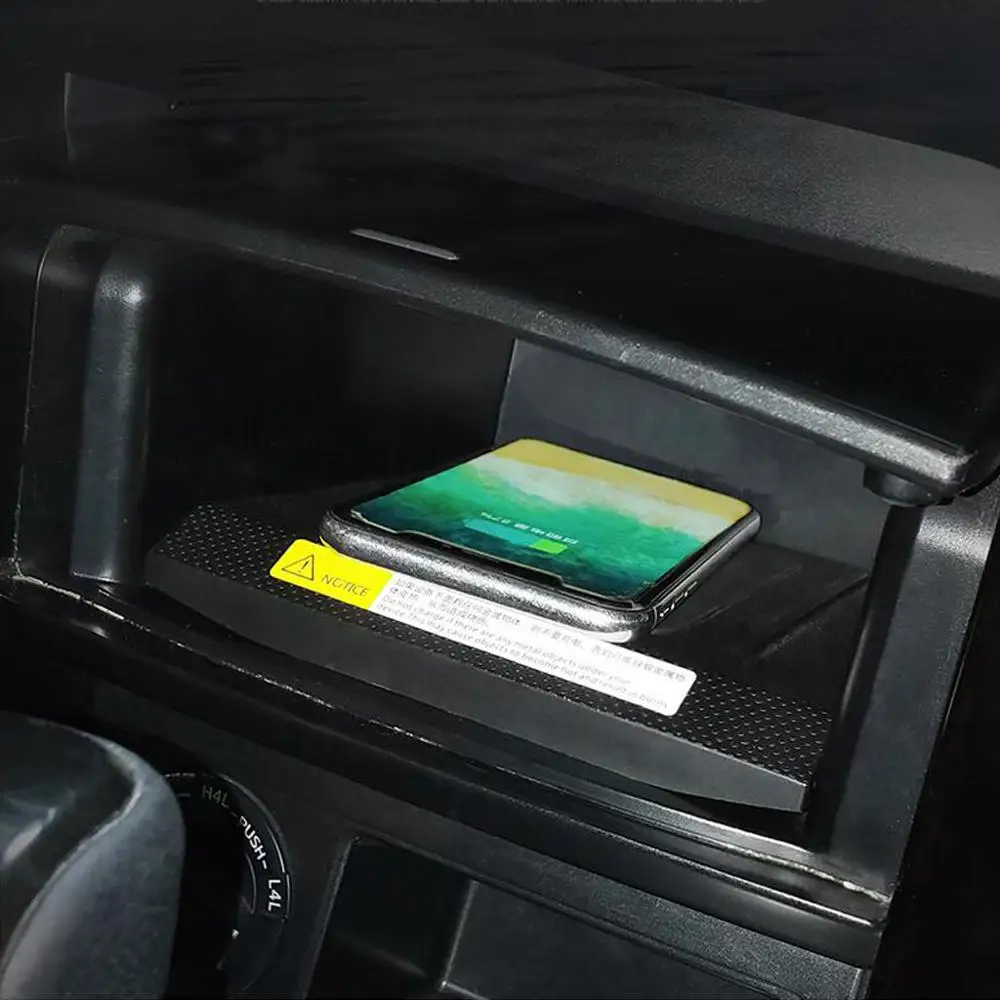 Новая автозапчасть для быстрой зарядки Беспроводной Зарядное устройство автомобиля Зарядное устройство консоли подходит для Toyota Land Cruiser Prado 150 2018 2019 аксессуары
Новая автозапчасть для быстрой зарядки Беспроводной Зарядное устройство автомобиля Зарядное устройство консоли подходит для Toyota Land Cruiser Prado 150 2018 2019 аксессуары