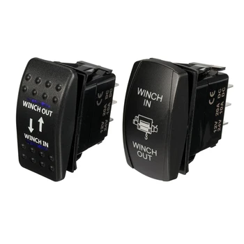 12V 20A Winch In Winch Out ON-OFF-ON Rocker Switch 7 Pin LED Blue & 7Pin laser-Momentary Rocker Switch Winch In Winch Out 12V ON
12V 20A Winch In Winch Out ON-OFF-ON Rocker Switch 7 Pin LED Blue & 7Pin laser-Momentary Rocker Switch Winch In Winch Out 12V ON