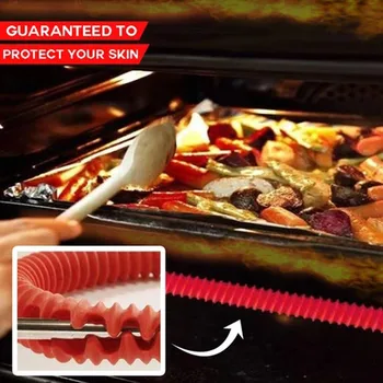 Touch-free Oven Shelf Edge Protector High Temperature Guard Heat Resistant Strip Rack Shield Burn Protector Rack Cover 355mm
Touch-free Oven Shelf Edge Protector High Temperature Guard Heat Resistant Strip Rack Shield Burn Protector Rack Cover 355mm