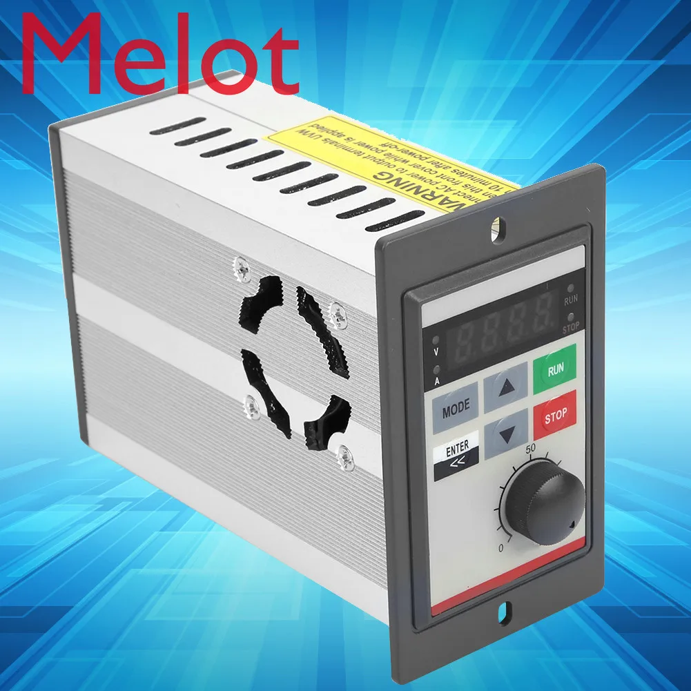 VFD Inverter 0.4KW 220V V/F closed loop Variable Frequency Drive Single Phase Frequency Converter For Motor Speed Control
VFD Inverter 0.4KW 220V V/F closed loop Variable Frequency Drive Single Phase Frequency Converter For Motor Speed Control