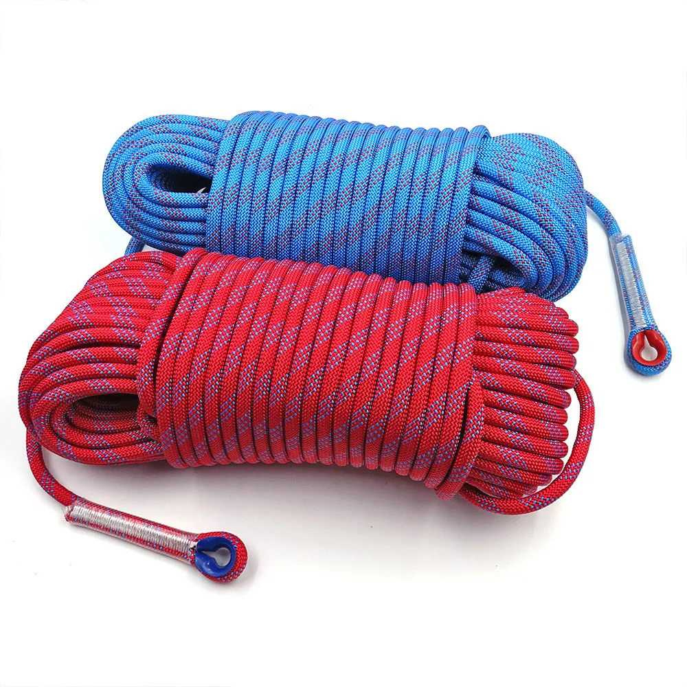 6MM Thick Heavy Duty Hanging Cord String 30M Multi-functional Nylon Rope Climbing Traction Tying Rope for Camping Outdoor Garden