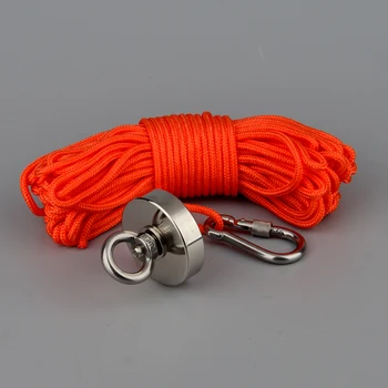 200Kg Design Magnet Pwoerful Neodymium N52 Permanent Magnet Magnets Fishing Magnet with 15m Rope Option Magnetic Material Base
200Kg Design Magnet Pwoerful Neodymium N52 Permanent Magnet Magnets Fishing Magnet with 15m Rope Option Magnetic Material Base